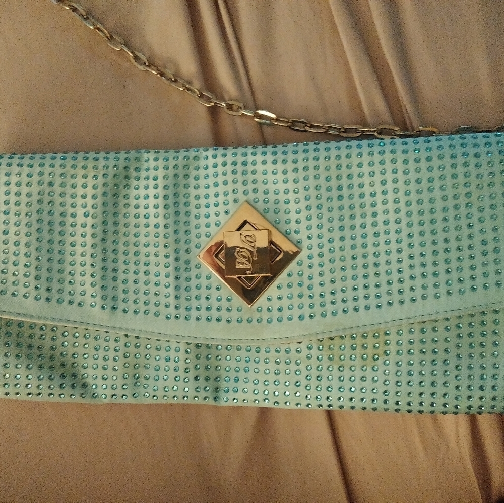 Tory Burch Glitter Clutch Handbag